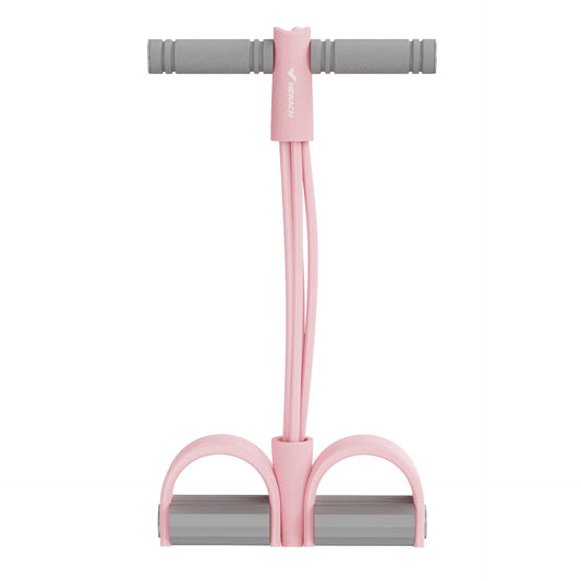 Merach Multifunction Pedal Resistance Band, Elastic Pull Rope Fitness, Full-Body Workout at Home Gym, Exercise Sit-Up, Yoga, Abdominal Training