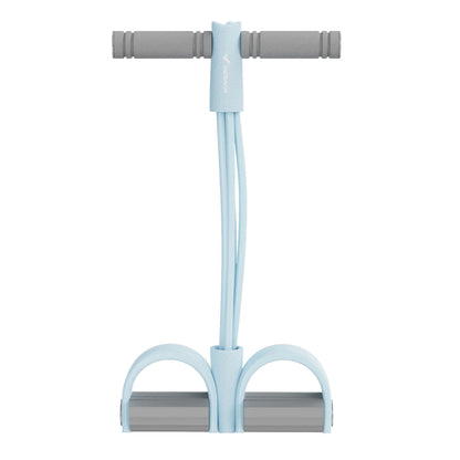 Merach Multifunction Pedal Resistance Band, Elastic Pull Rope Fitness, Full-Body Workout at Home Gym, Exercise Sit-Up, Yoga, Abdominal Training